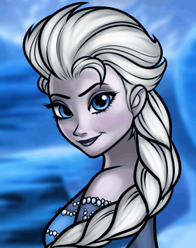 Elsa Snow Queen From Frozen